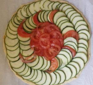 Courgette-tomate